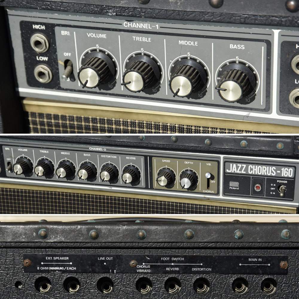 roland jc160 ハードケース付き ローランド99ギターアンプ ジャン